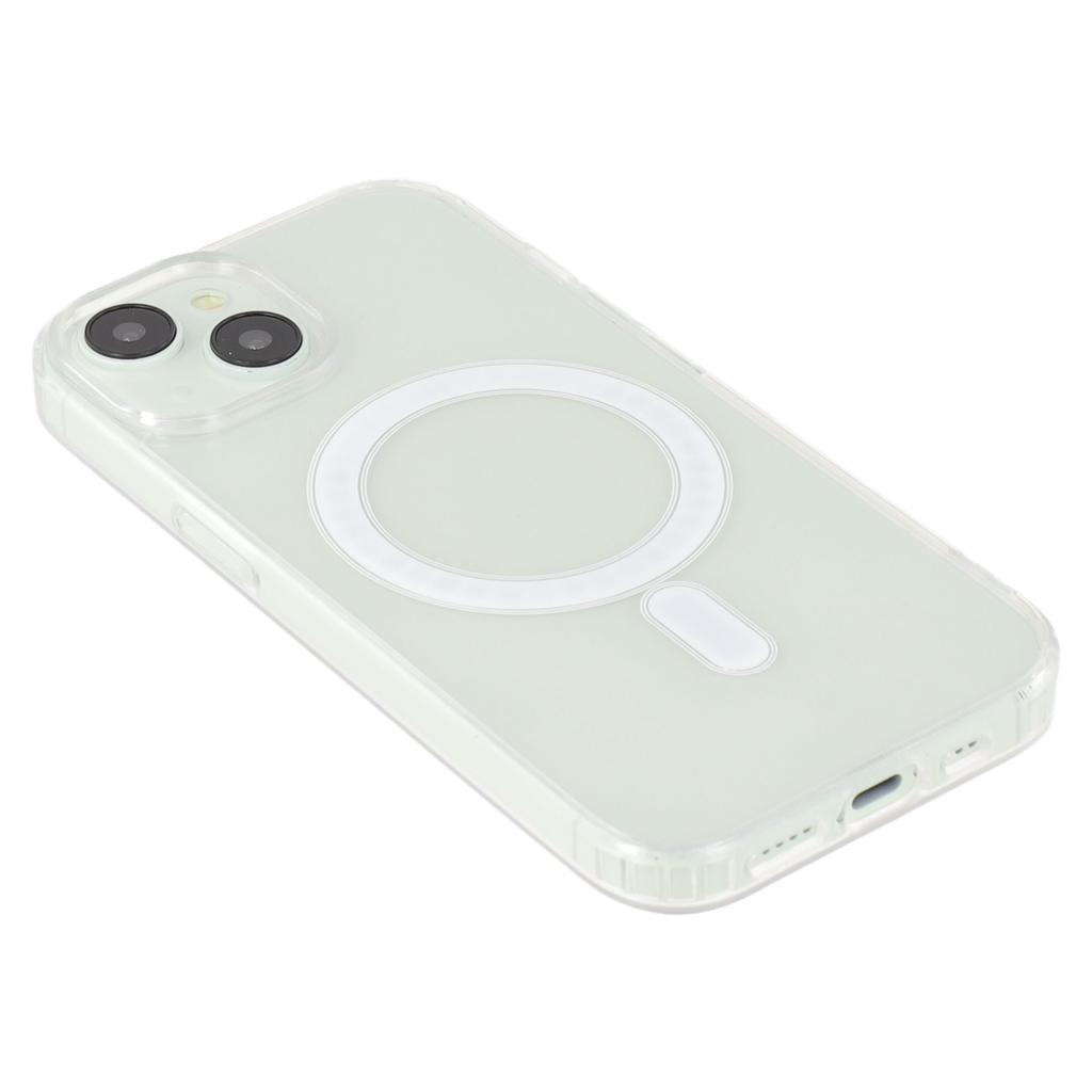 For iPhone 13 Mini/12 Mini Case Compatible with MagSafe TPU+Acrylic Clear Phone Cover