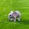 Creative Miniature Animal Elephant Cute Decoration Resin Bonsai Doll Fairy Tale Garden Decoration Desktop Small Ornaments