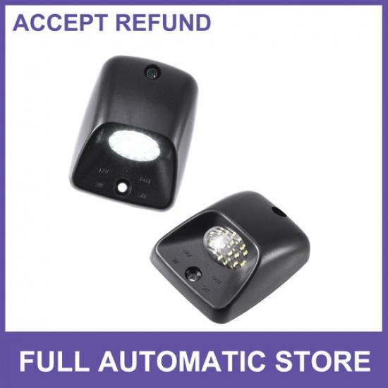 

1Pair White LED License Plate Light Assembly 00228-34938 2835SMD for Toyota