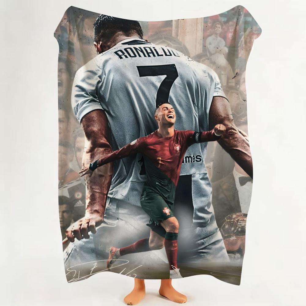 Coperta Plaid CC.Ronaldo Throw Adatta per Divano Soggiorno Camera da Letto