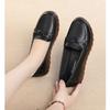 Leather Soft-soled Tendon-soled Non-slip Women's Leather Shoes, Flat-bottomed Single Shoes, Women's Shoes, Spring and Autumn