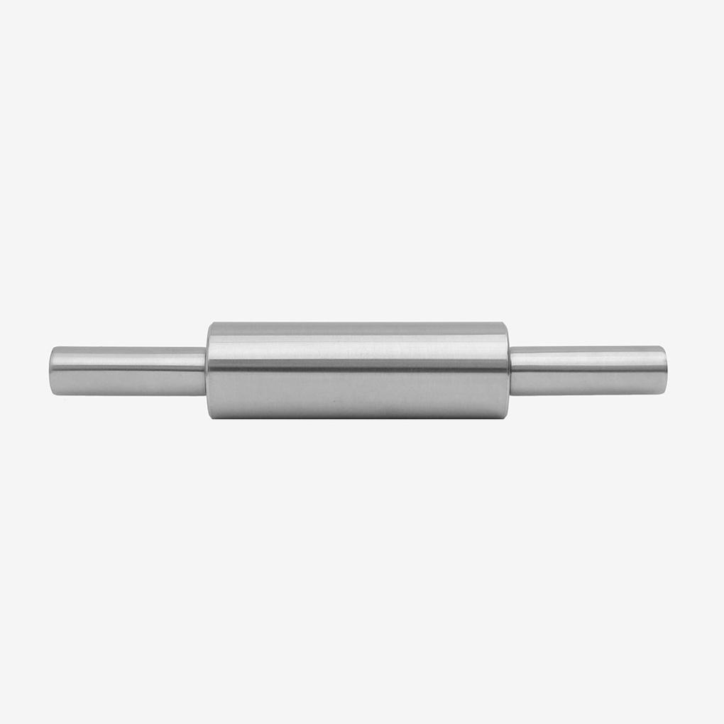 Aincook Teigroller aus Edelstahl (31,5cm) Knödelwalze