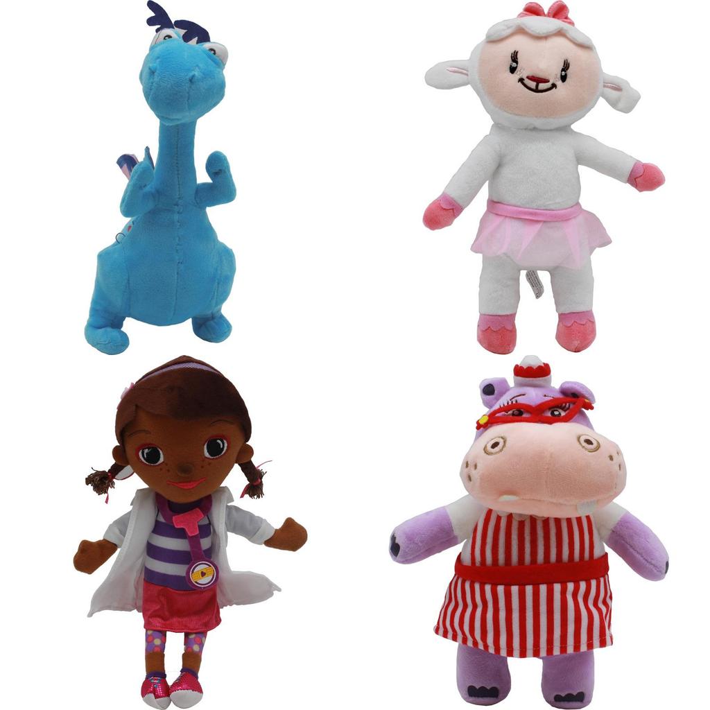 Original Doc Mcstuffins Hallie Plush Toy Soft Stuffed Animal Doll For Xmas Gift Collectors
