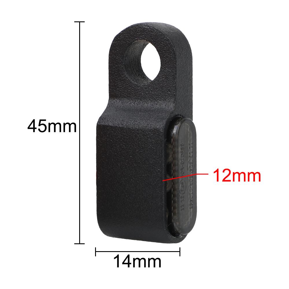 Blinker Aluminiumlegierung LED Blinker Motorrad Signalleuchten Blinker Für Cafe Racer Roller Motorrad Rückleuchten 12V