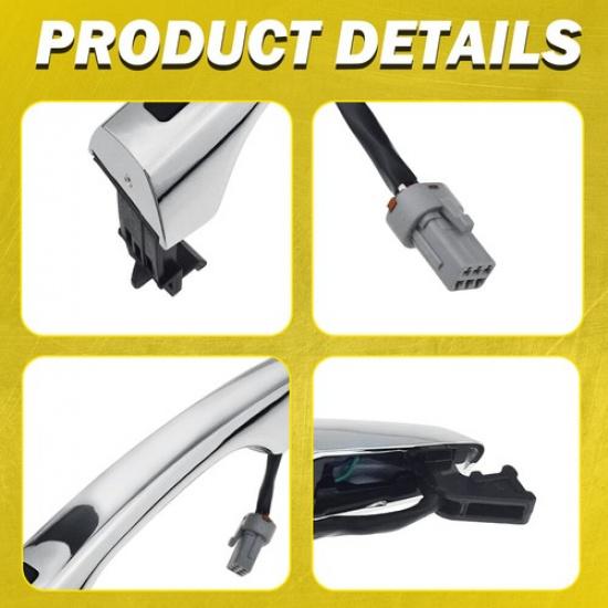Exterior Door Handle Front Left For 17-20 Hyundai Elantra Sedan wSmart Key EOA