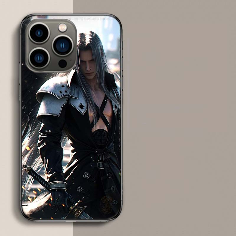 Anime FINAL FANTASY 7 BloodyBeni Handyhülle Für Iphone 17 Air 15 Pro 14 Plus 16 Pro Max 17E 16E 12 13 Mini 11 Hülle Süße Fundas