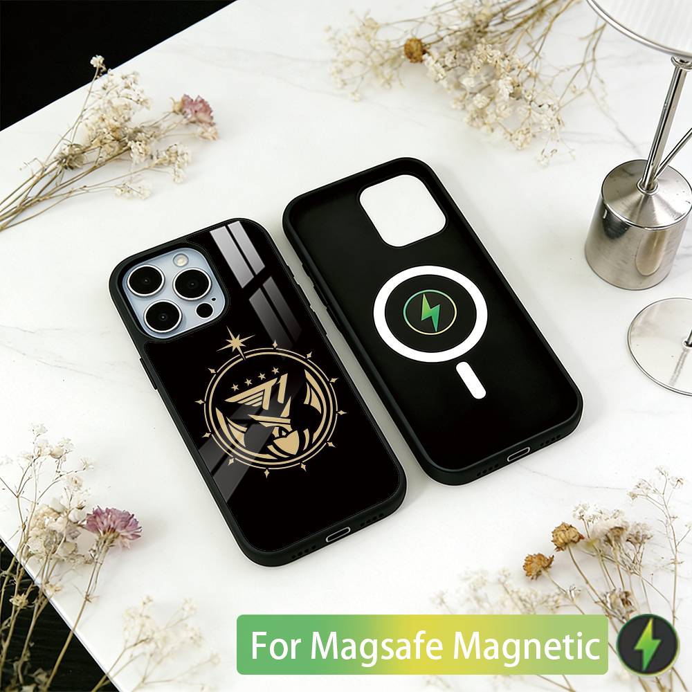Cool t-T1 E-gaming Design Phone Case For iPhone17,16,15,14,13,12,11 Plus,Pro Magnetic For Magsafe Wireless Charging