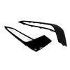2pcs Front Bumper Fog Light Eyelid Cover Trim For BMW For 5 Series G30 G31 G38 2017-2020 51117385281 51117385282