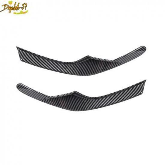 For Honda CRV CR-V -2024 Carbon Fiber Style Front Headlight Lamp Strip Trim