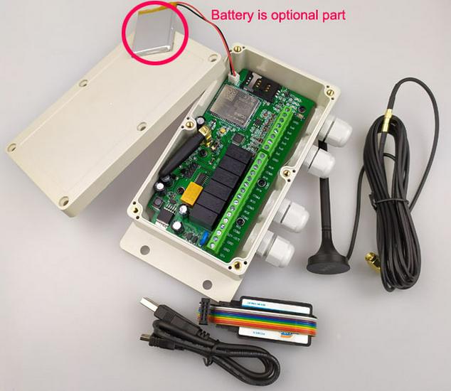Available in 2G, 3G, and 4G, the GSM-RELAY6 is a six-channel remote relay controller.