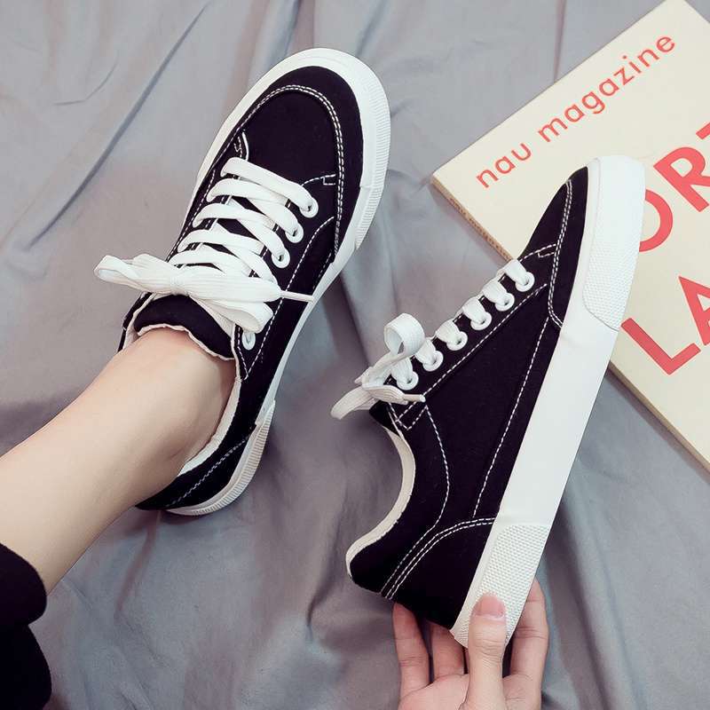 2025 Summer New Low-top Trend Versatile White Shoes Casual Trendy Shoes Canvas Board Shoes Little White Men's Shoes Sports Cloth Shoes