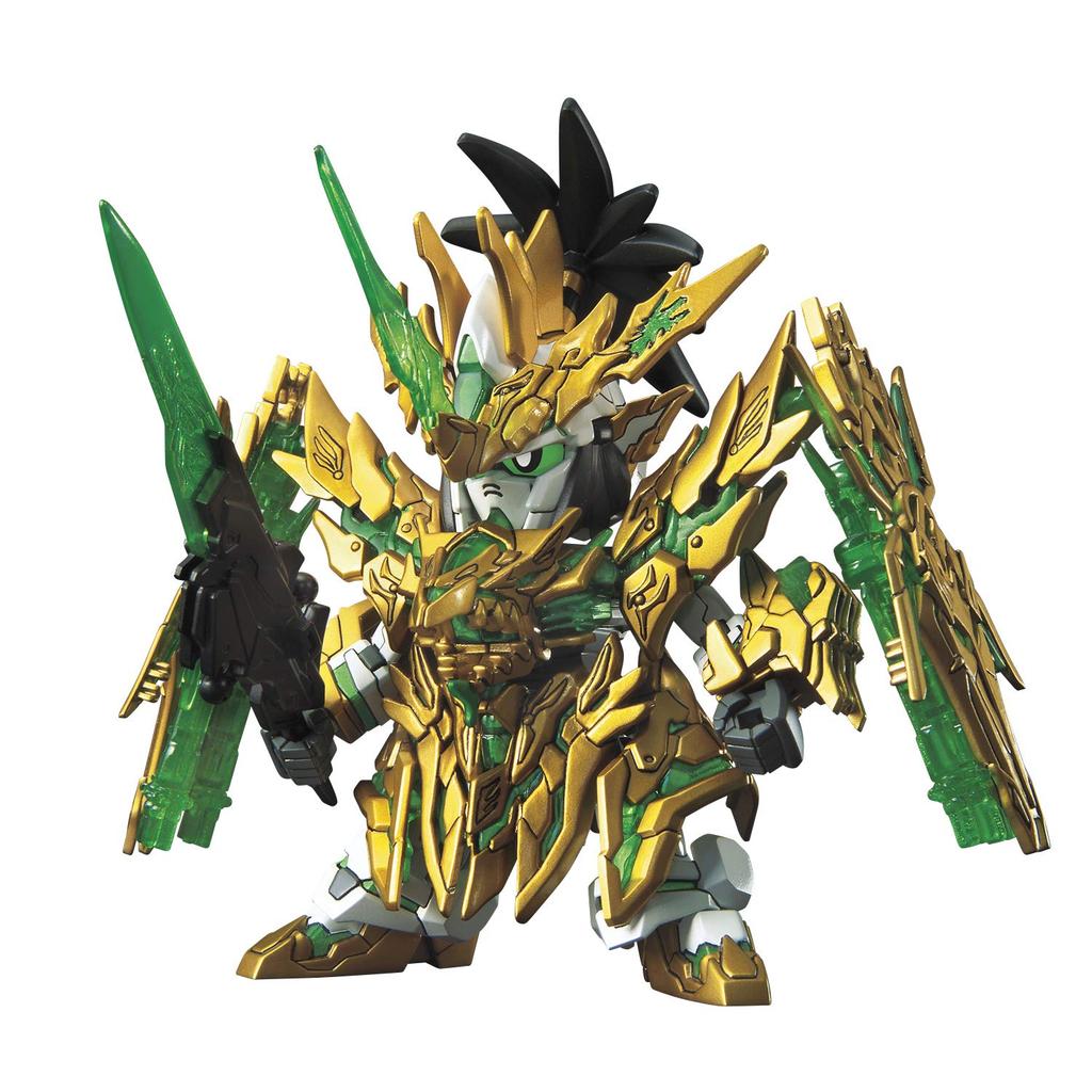 SD Gundam Sangoku Soketsuden Ryuken Liu Bei Unicorn Gundam, color-coded plastic model BAS5058879