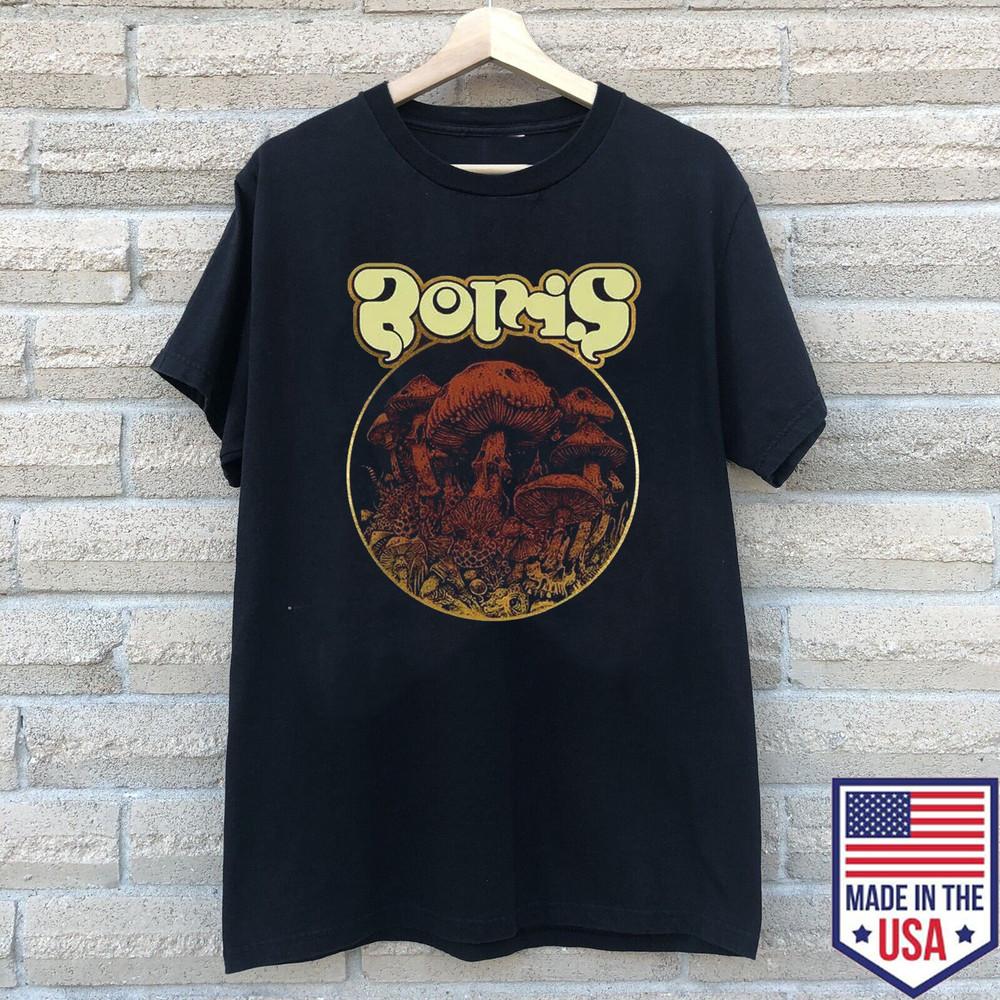 Boris Band Gift For Fan Black Cotton T Shirt Unisex T-Shirt