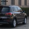 For Volkswagen VW Tiguan 2012 2013 2014 2015 5dr Hatchback Chrome Rear Light Lamp Cover Trim Taillamp Frame Car Accessories