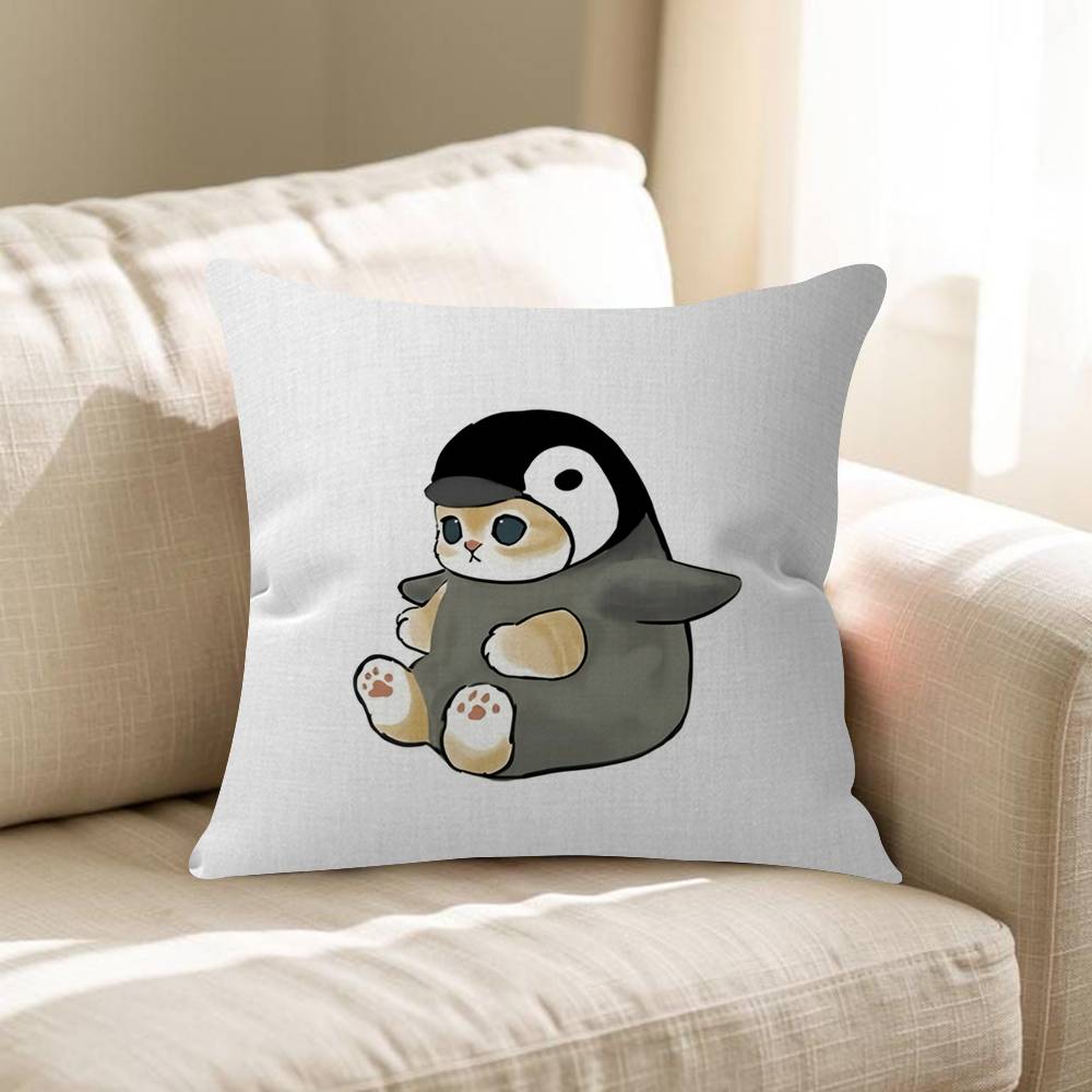 Cartoon Ins Mofuasnd Cat Pillow Anime Pillow Sofa Bed Head Pillow Cover Cushion Cover Fashion