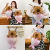 Cartoon Mermaid Water Pig Plush Backpack With Large Capacity For Girls And Teens