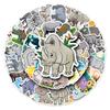10 30 50Pcs Animal Rhinoceros Cartoon Stickers Cute Graffiti Decals Diy Notebook Scrapbook Laptop Phone Classic Kids Toy Sticker