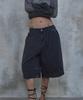 PARADIGMFILM [Ep.02] Triangle Bermuda Cotton Pants (Blue Charcoal)