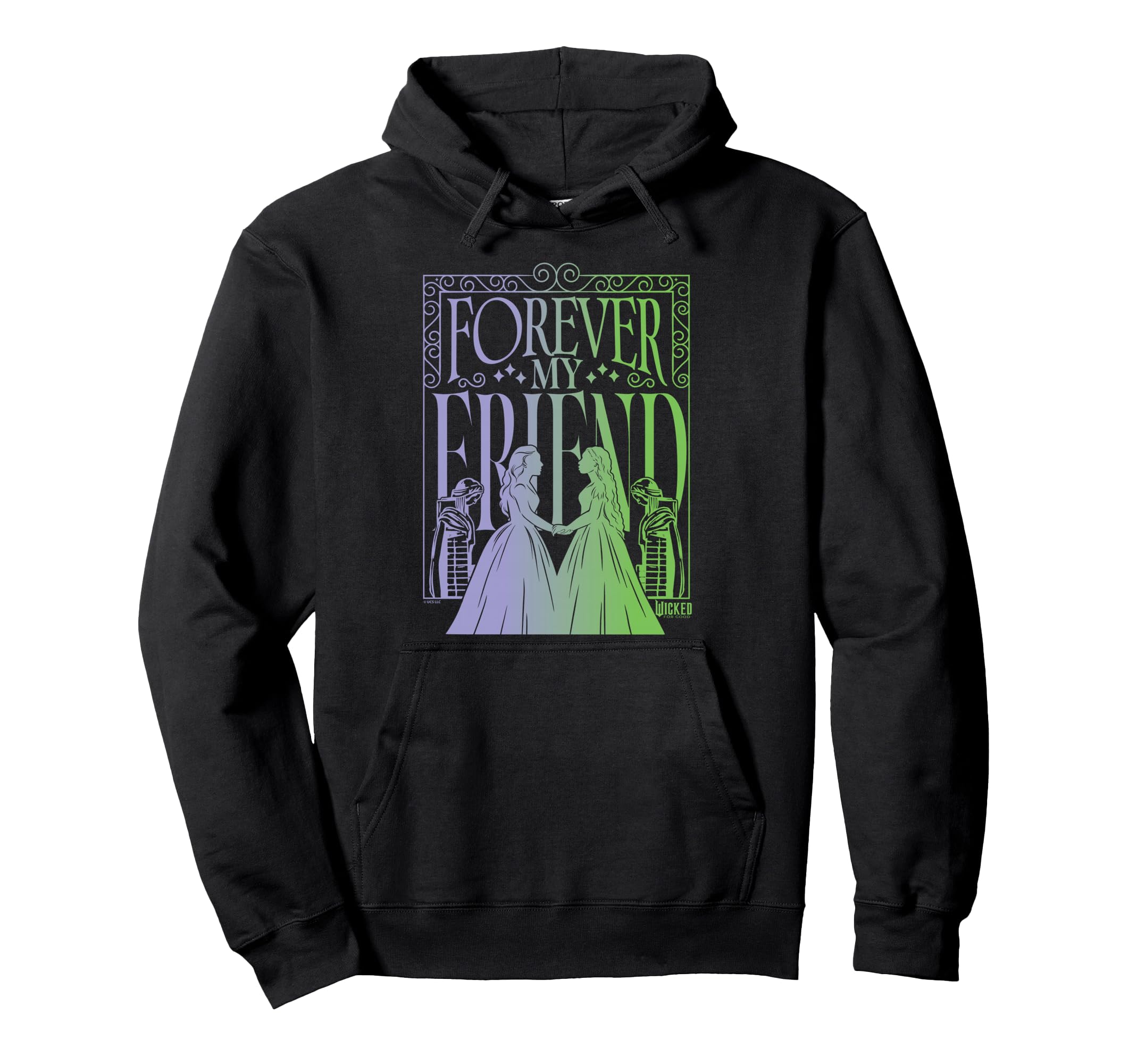 

Wicked: For Good Forever My Friend Silhouettes Hoodie
