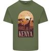 Kenya Safari Souvenir Unisexs Light Cotton Tshirt