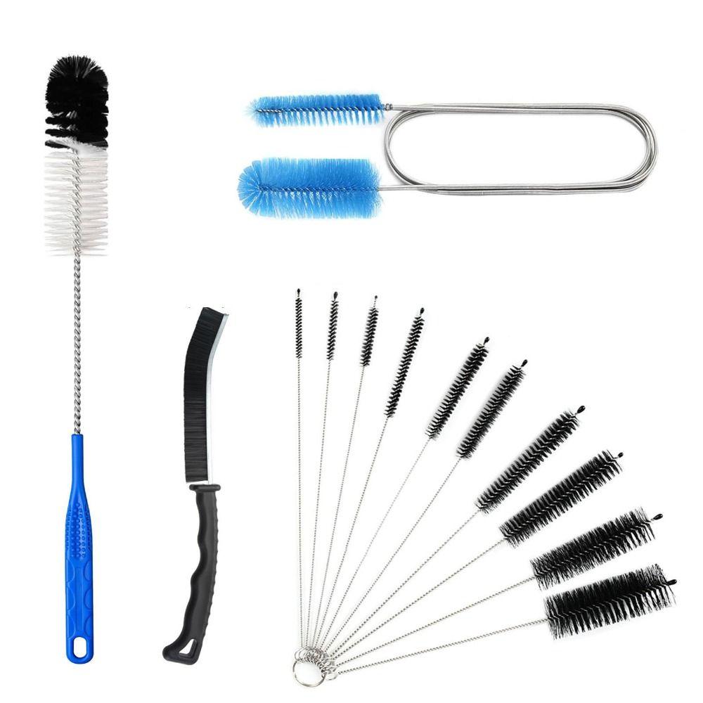 12/13Pcs Professional Bottle Brush Cleaning Set Portable Pipe Brush Set Lids Cleaning
