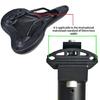 Adjusted Bicycles Seats Tube Aluminum Alloy Road Bike Seats Tube 450mm Long Road Bicycles Seatpost Enduring