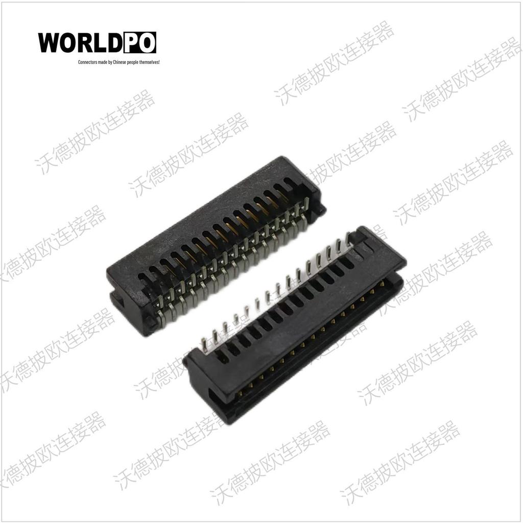 Male 2-Row 30-Pin 1.27mm Board-to-Board Connector TFM-115-02-L/S-D-LC/A-K-TR
