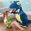 Simulation Dinosaur Plush Playthings Gentle Hobbies Cartoon Pillows Tyrannosaurus Stuffed Toy Doll Birth Date Present