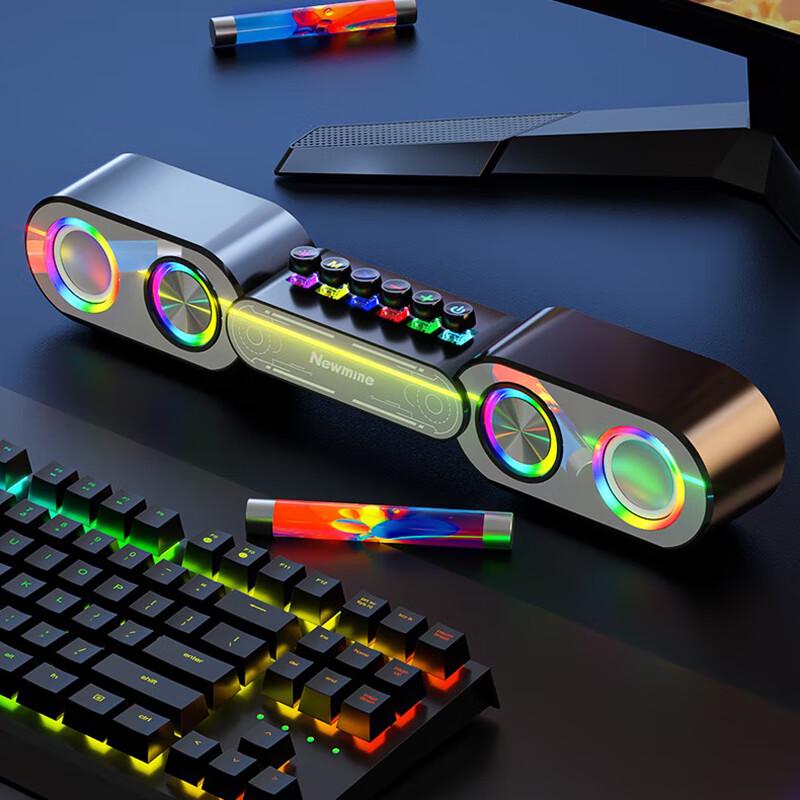 

Newman K231 RGB Gaming Desktop Bluetooth Speaker