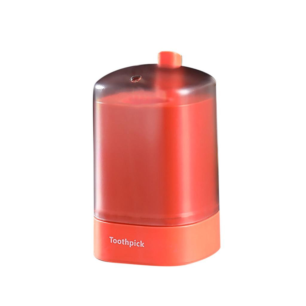 Automatic Pop-up Toothpick Box Holder Container Portable Toothpick Dispenser