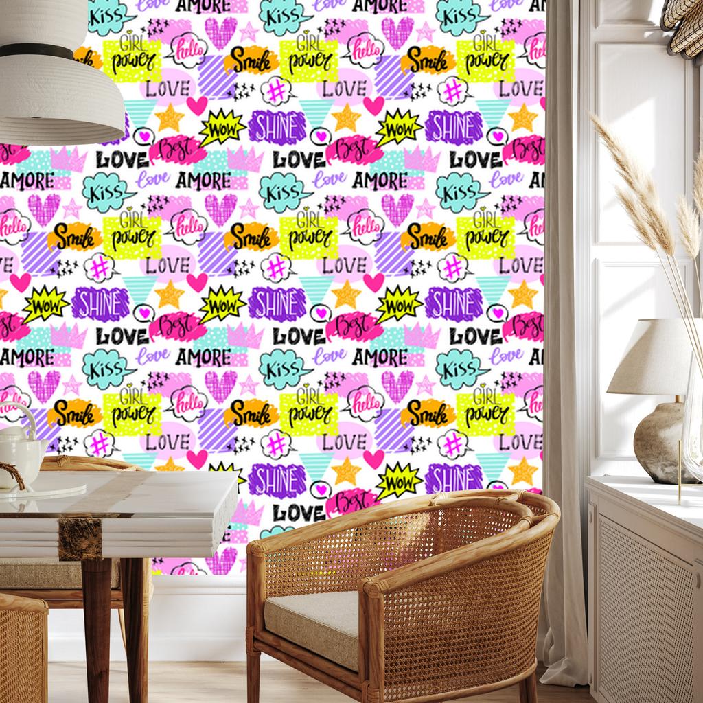 Girls and Energy Wallpaper for Living Room and Bedroom 50x1000