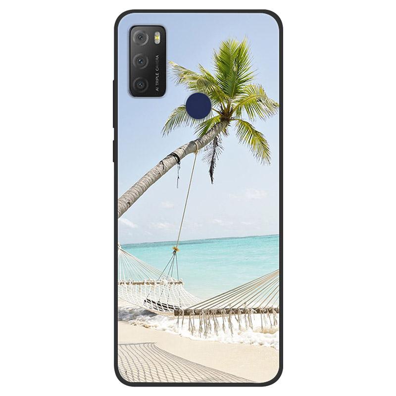 For TCL 20Y 6156D Case Shockproof Soft TPU Silicone Phone Cover For TCL 20Y 20 Y E 6125F Fundas For TCL20Y TCL20E Shell Coque