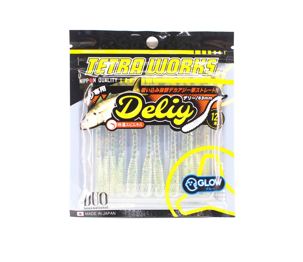 Duo Soft Lure Tetra Works Deliy 63mm 12 per pack S510 (3564)