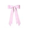 Sweet Double Layer Princess Bow Hair Clip with Long Trailing Ribbons