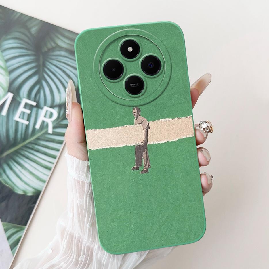 For Xiaomi Redmi 14C Case PocoC75 Cute Panda Cartoon Cover Soft TPU Phone Case For Xiaomi Poco C75 C 75 Redmi14C Back Cover Bags