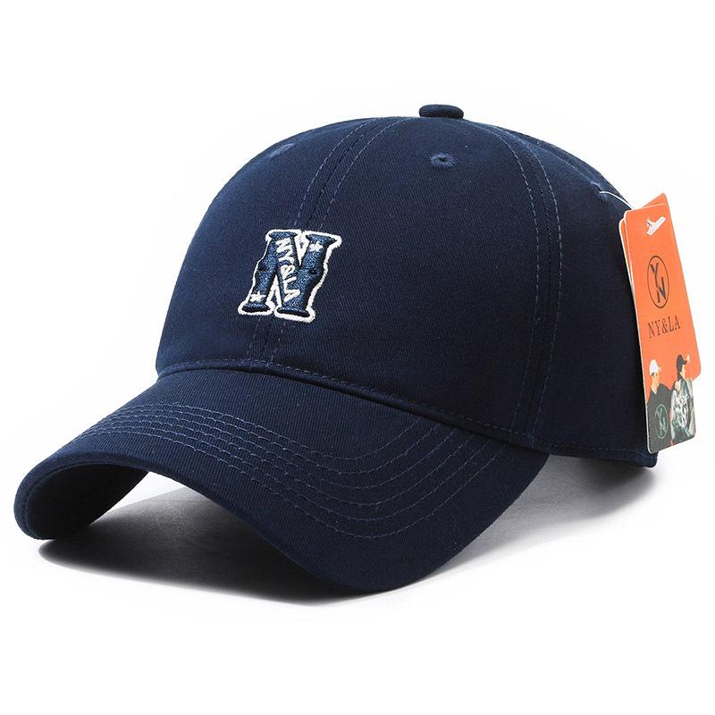 New Baseball Cap Embroidered Soft Top N Sports Sunscreen Men's and Women's Sun Hats Breathable Versatile Casual Cap