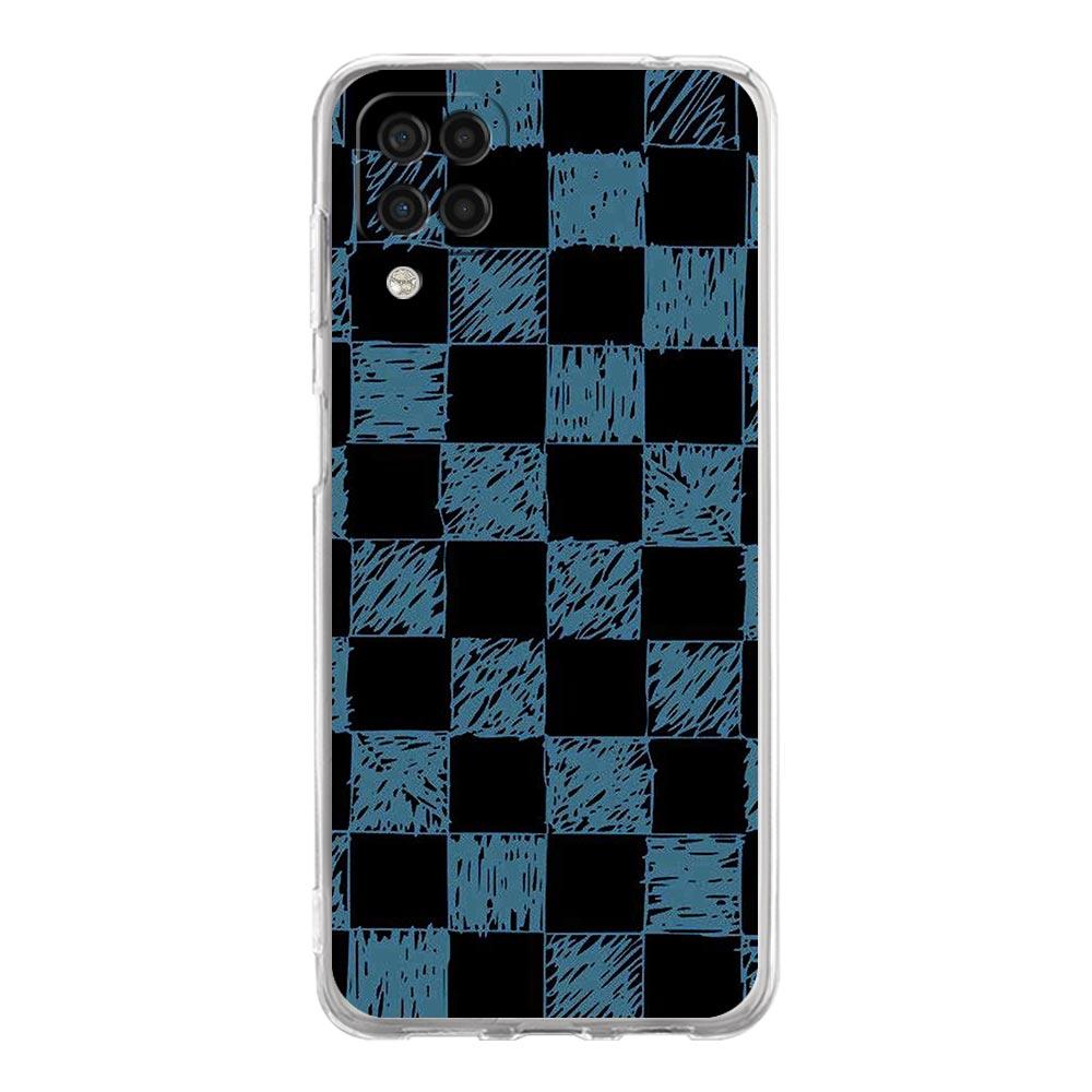 Phone Case For Samsung A13 A33 A35 A55 A73 A53 A23 A51 A71 A21S A72 A31 A41 A05s A03S A15 A25 5G Cover Checkerboard chess board