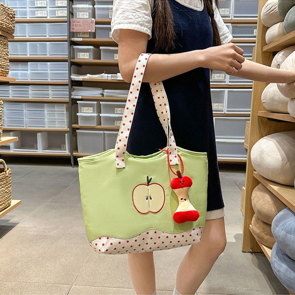 Message Bag Fruits Shoulder Bag Harajuku Nylon Tote Bag Waterproof Funny Handbag  Male