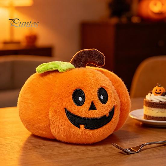 Decorative Halloween Party Ornaments Plush Toy, Ghost Skeleton Bat Witch Pumpkin Doll, Soft Cute Toys Stuffed Animal for Kids, Spooky Decor