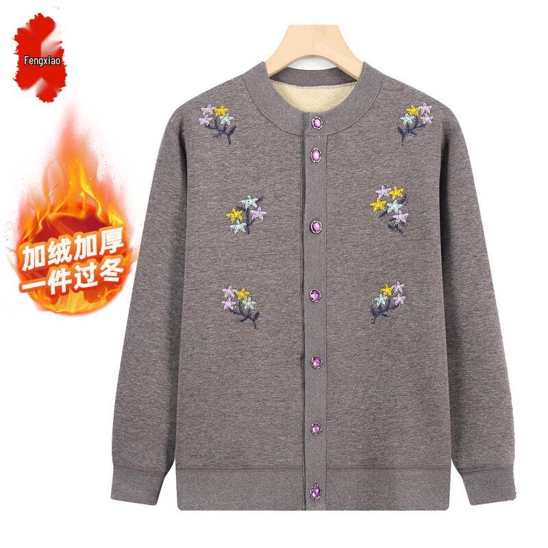 

Фэнсяо Женский плюшевый утолщенный теплый кардиган и комплект нижнего белья XL (95-110 lbs)