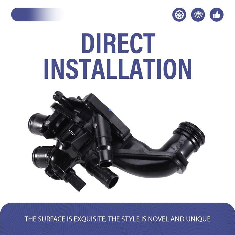 Housing Assembly Thermostat 9808647080 For Citroen C4 L C4(B7), For 207 308 1.6T DS3 DS4 DS5 DS6