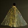 LED Luminous Butterfly Wings - Belly Dance, Fairy Costume, Catwalk Fluorescent Cloak