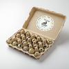 320 Pcs Quail Farm Fresh Eggs Stickers, 2 Inch Round Unwashed Eggs Carton Labels Sticker PET Adhesive Egg Packaging Stickers for Box Container Carton