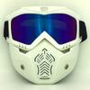 Vintage-Style Motorcycle Goggles Off-Road Riding Full Frame Windproof Protective Eyewear With Interchangeable Lenses