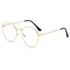 New sunglasses, women's high-end sensitive UV protection, men's driving metal frame, large frame and thin sunglasses.