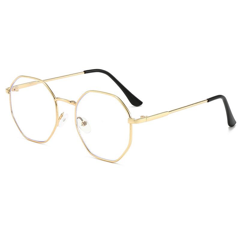 New sunglasses, women's high-end sensitive UV protection, men's driving metal frame, large frame and thin sunglasses.
