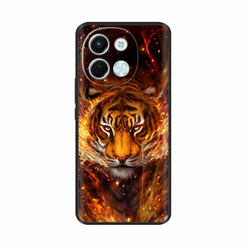 Phone Case For Tecno Pova 6 Neo 5G Case Cover Soft Black Silicone Bumper For Tecno Spark 30 5G Case Coque Spark30 Fundas Para