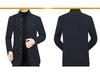Men's Trendy Woolen Jacket: Autumn/Winter Velvet Korean Style.