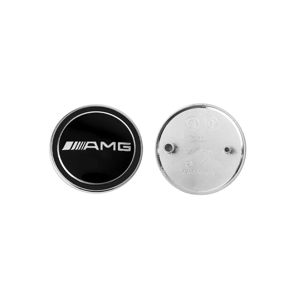 

C200 E200 For Mercedes Benz Car Metal Flat Hood Emblem Sticker Front Badge Accessories For Mercedes Benz W203 W206 W212 W167 W1