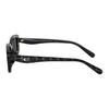 Coach Classic Sunglasses With C Logo Arm Design Square Frame Unisex sunglasses Black OHC8444D-500287
